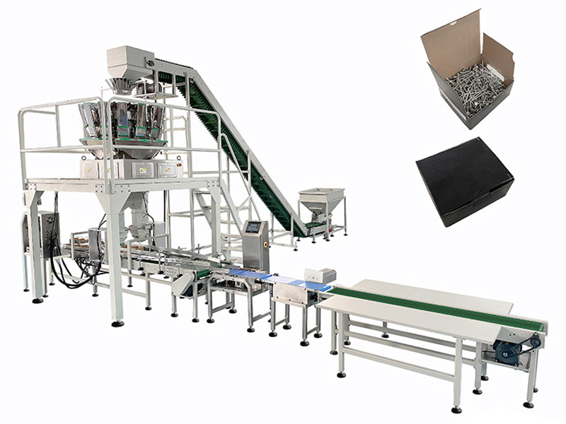 automatic granule pouch packing machine with multihead ...